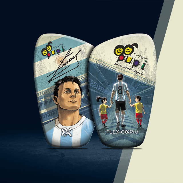 Fondazione PUPI, línea específica de espinilleras FLEX-GXPro