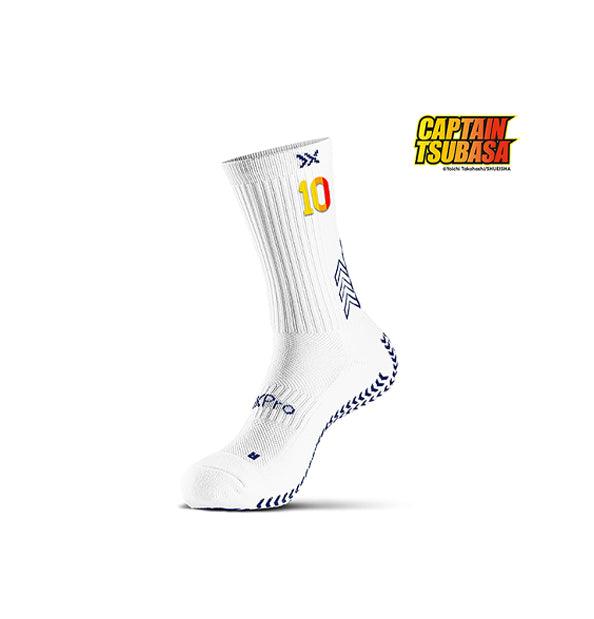 Classic White Grip Socks, White Sports Socks