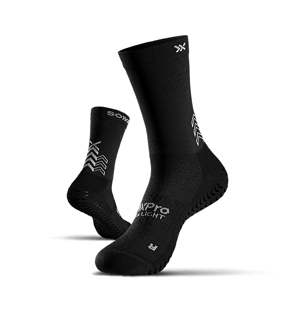 Soxpro Classic Grip Socks White