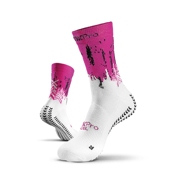 SOXPro Padel -  #color_white-fluo-fuchsia